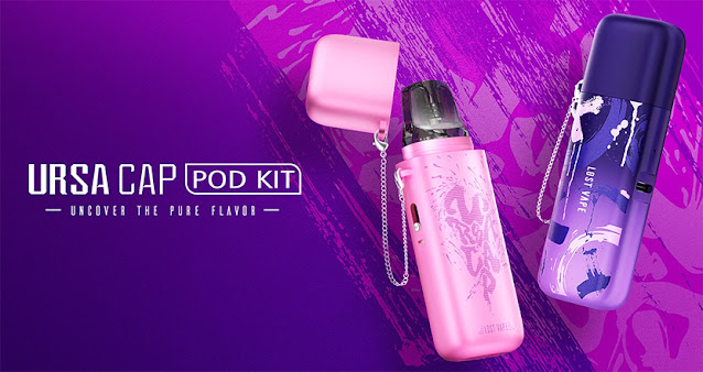 Introduction of Lost Vape Ursa Cap Pod Kit