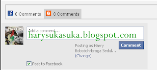 Cara Membuat Komentar Facebook Dan Blog Berdampingan