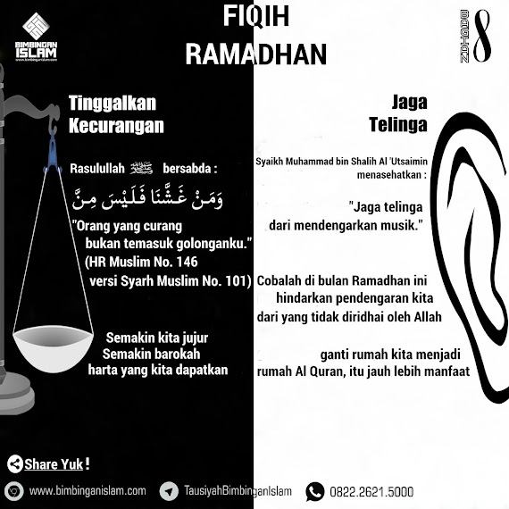 FIQIH RAMADHAN (BAG. 8)