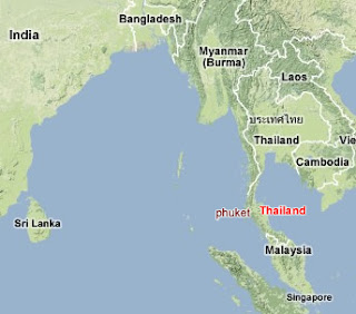 Google earth thailand map