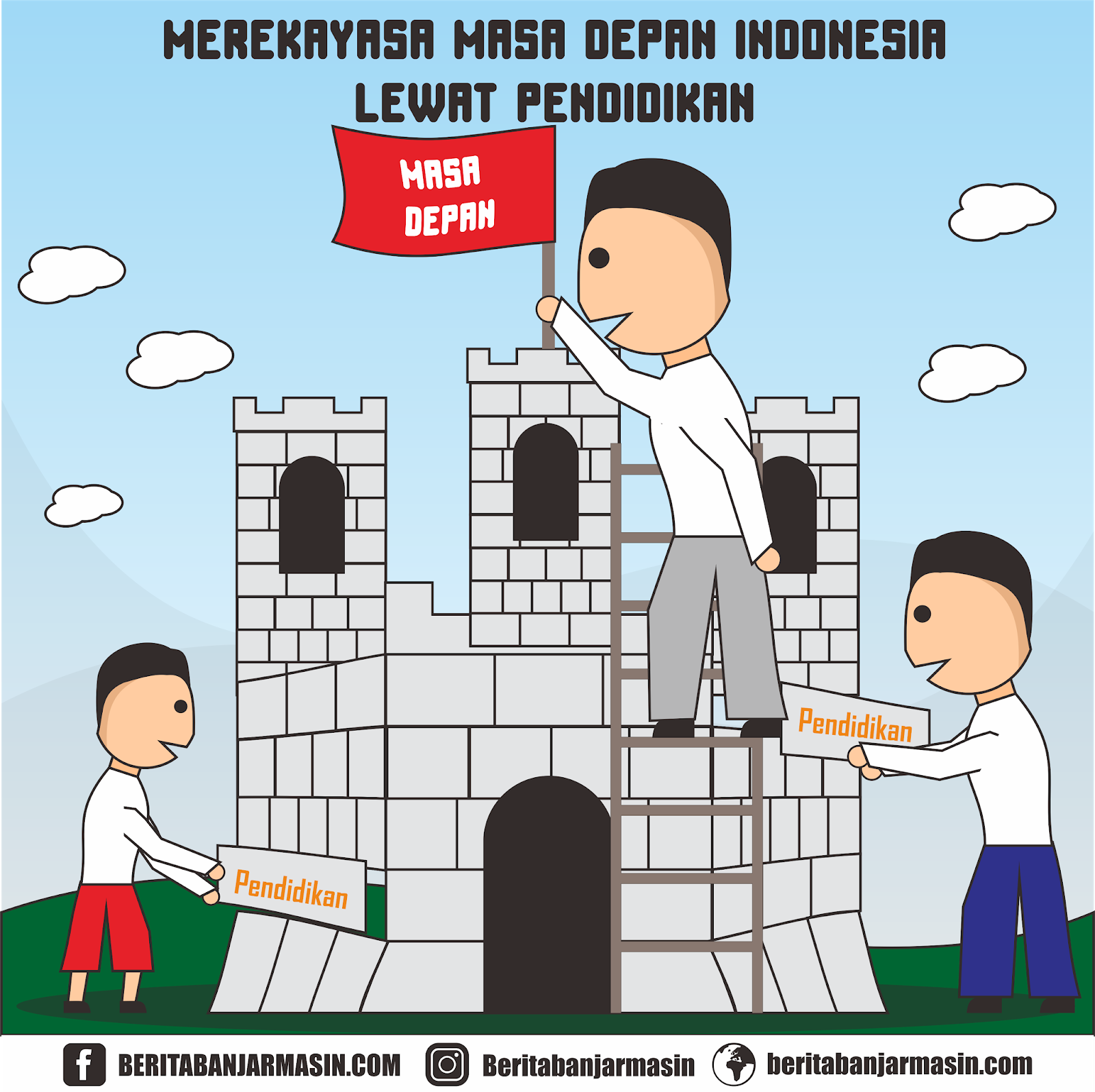 Gambar Ilustrasi Tentang Pendidikan | Hilustrasi