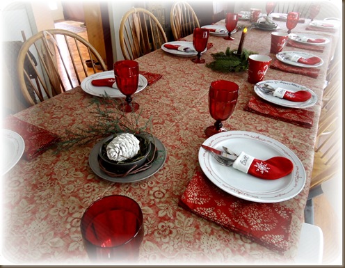 Table setting 1