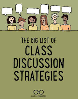 Cult of Pedagogy's Discussion Strategies