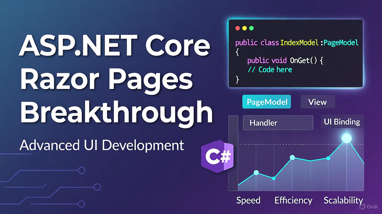 ASP.NET Core Razor Pages Mastery: Advanced UI Patterns, Real-World Examples & Performance Optimization(Part-21 of 40)