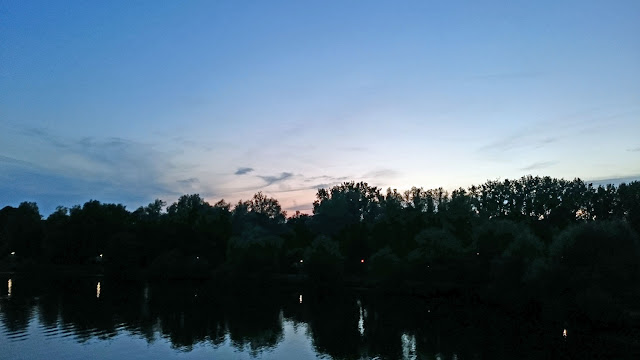 Sonnenuntergang am Vechtesee in Nordhorn