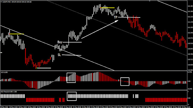 Forex Diversity Trading Strategy MT4 dalam kondisi BUY