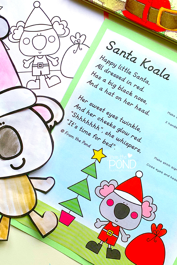 Santa Koala Craft