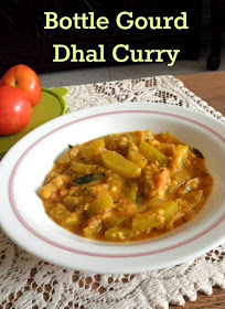 Bottle Gourd Dhal Curry  Recipe @ treatntrick.blogspot.com