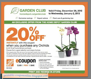 Free Printable Home Depot Coupons