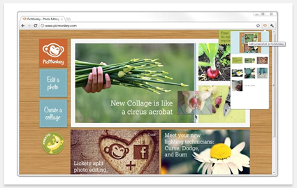 chrome picmonkey uzantısı