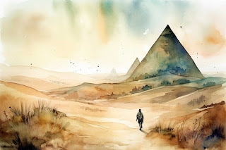 Un călător spre piramide