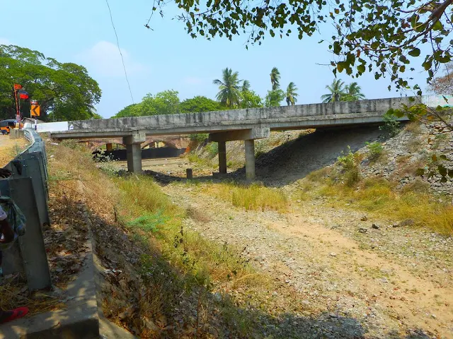 sungai mengering akibat el nino