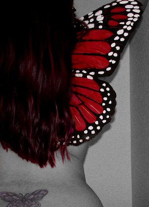 butterfly tattoo lower back. hot Beautiful Lower Back Butterfly butterfly tattoo lower back.