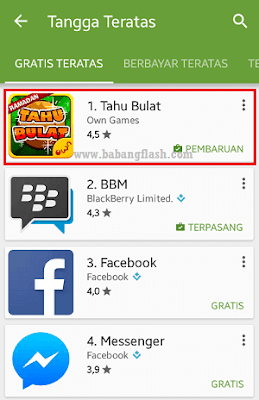 Artikel berikut berbagi tentang game untuk android gratis..review aplikasi game tahu bulat..game mobile andorid buatan indonesia..game offline..jelly bean