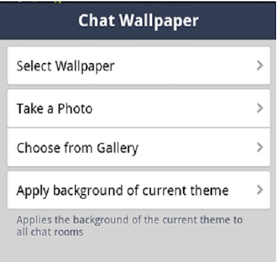 Cara Mengganti Wallpaper Chat Aplikasi Line di Android