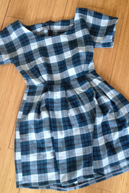 Diary of a Chain Stitcher: Plaid Double Gauze Zeena Dress