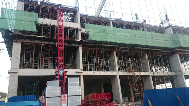 tiến độ thi công dự án new life tower tháng 11/2015