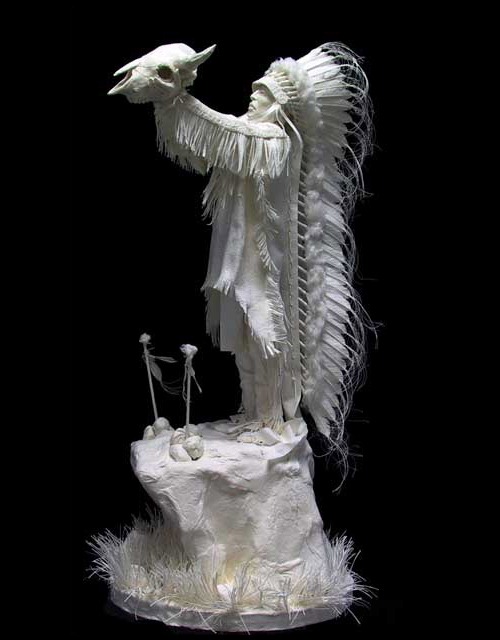 Paper Sculptures by Allen and Patty Eckman Seen On www.coolpicturegallery.net