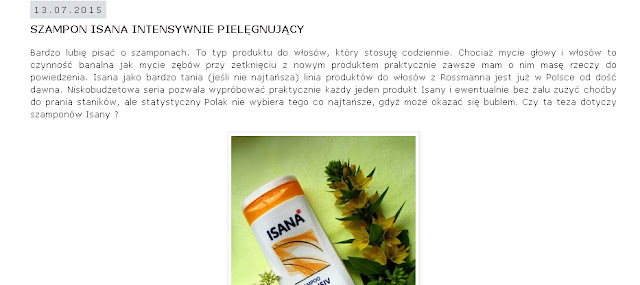 http://elleemvogue.blogspot.com/2015/07/szampon-isana-intensywnie-pielegnujacy.html