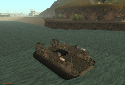 Barco Transporte de Veículos Para GTA San Andreas