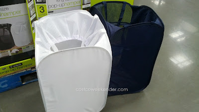 Put your dirty clothes away with the SmartWorks King Size Pop-Up Hamper