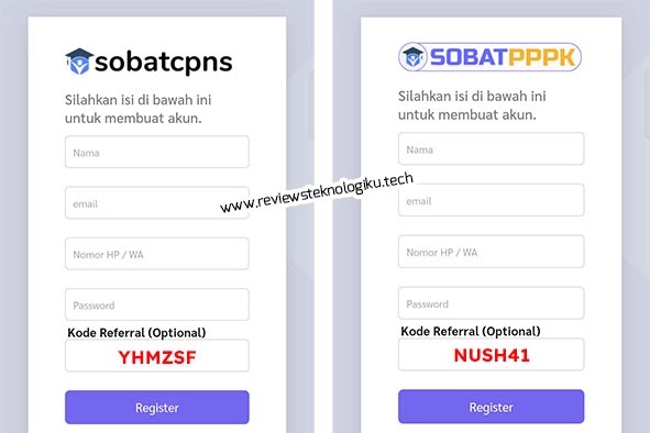 kode referral sobat cpns dan sobat pppk 2023