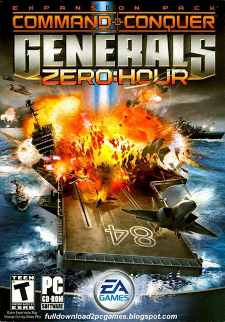 Command and Conquer Generals Zero Hour Free Download PC Game