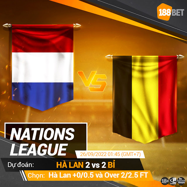 NHẬN ĐỊNH UEFA NATIONS LEAGUE HÀ LAN VS BỈ