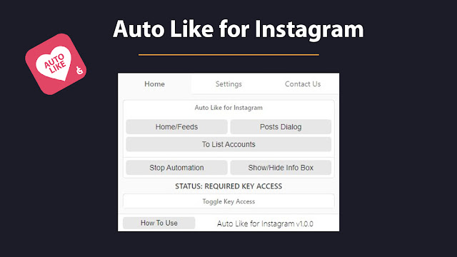Auto Like for Instagram