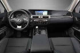 Interior view of 2017 Lexus GS200t