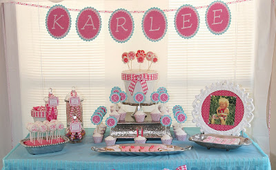 Girl Baby Shower Ideas on Cute Table Idea For Kids    Party Or Baby Shower   The Inspired Room