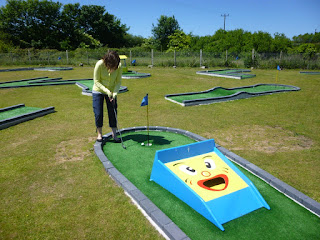 Crazy Golf course at Penwith Pitch & Putt in St Erth, Cornwall