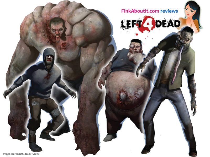 “Left 4 Undead” And the Band Members would be named after the 4 main zombies 