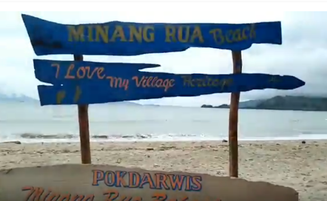 pantai minang rua lampung