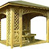 GARDEN WOODEN GAZEBOS