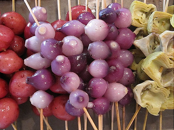 Vegetable Kebabs
