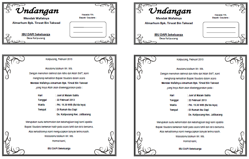  Download Undangan Gratis Desain Undangan Pernikahan 