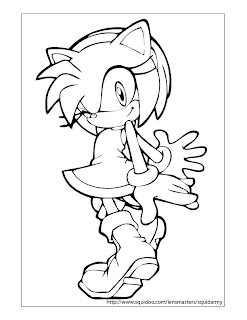  sonic the hedgehog coloring pages