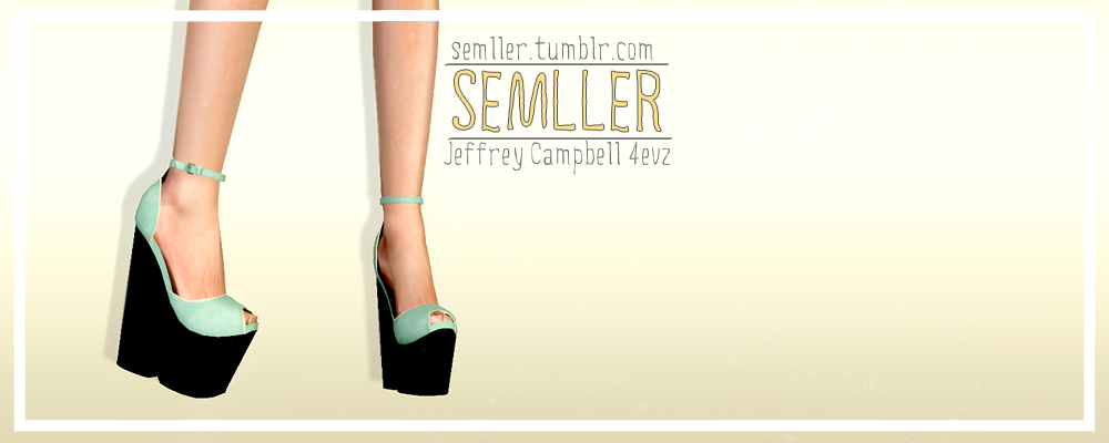 My Sims 3 Blog: Converse High Tops, Jeffrey Campbell 4evz  Raf Simons ...