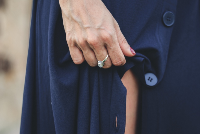 Blue Zara Knit dress