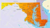 Map Of Maryland Cities