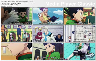 Download Film / Anime Hunter x Hunter 2011 Episode 61 "Undangan dan Teman" Bahasa Indonesia