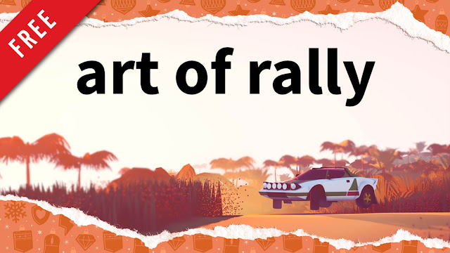 art of rally free pc game epic games store 2020 top-down racing game funselektor labs