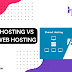 Shared hosting vs cloud web hosting