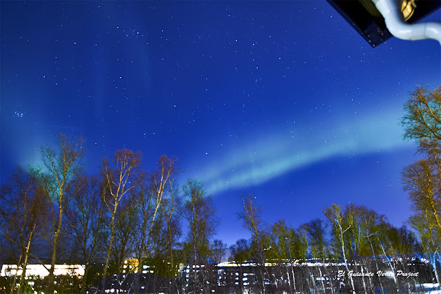 Aurora desde el balcón - Tromso, Noruega por El Guisante Verde Project