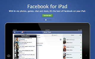 Facebook for iPad เปิดใช้งานแล้ว
