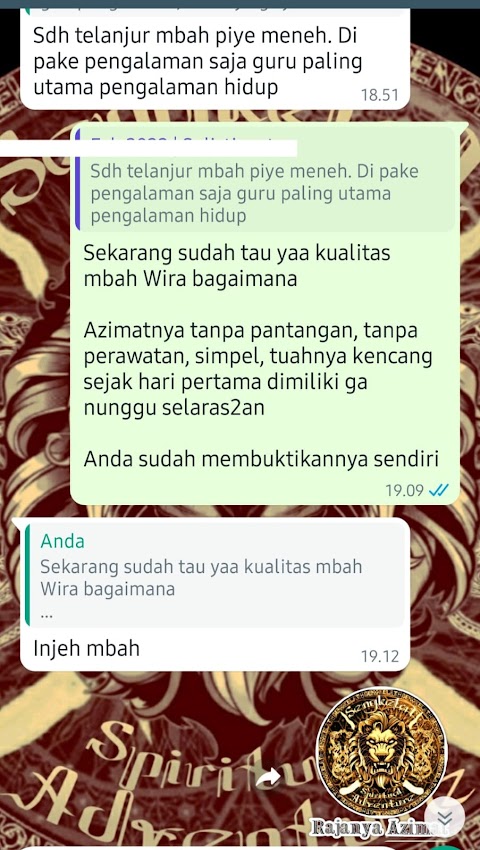 KUALITAS, MEMANG GA PERNAH BOHONG