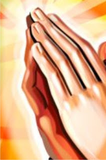 ILUSTRASIKU Lukisan tangan  yang berdoa 