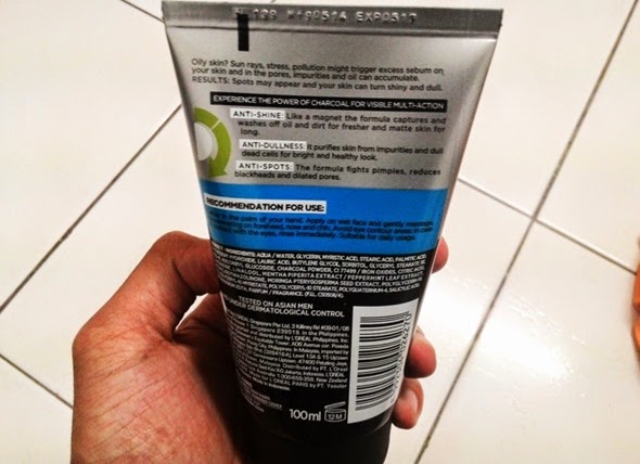 review loreal men expert activ white