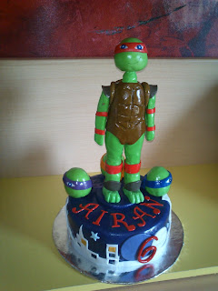 TARTA TORTUGAS NINJA RAFAEL